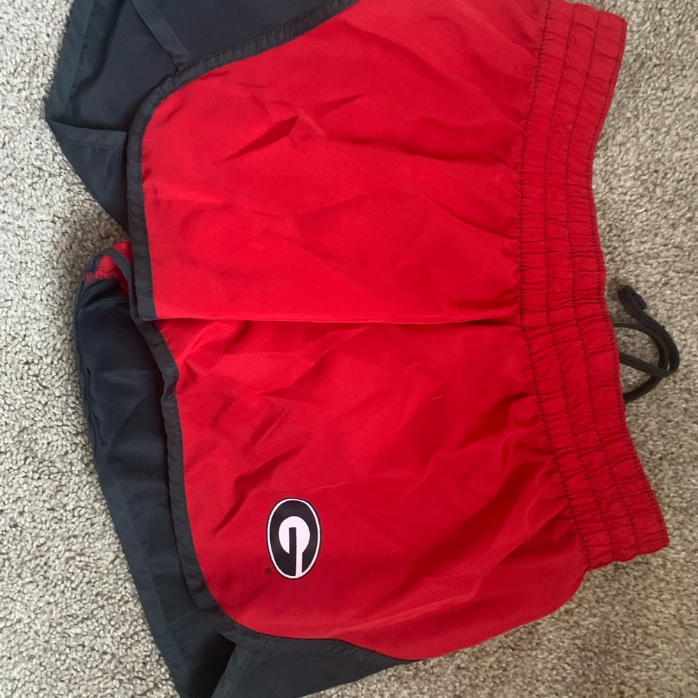 Red/Grey UGA Nike athletic shorts
